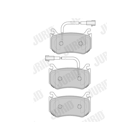 573664J - Brake Pad Set, disc brake 