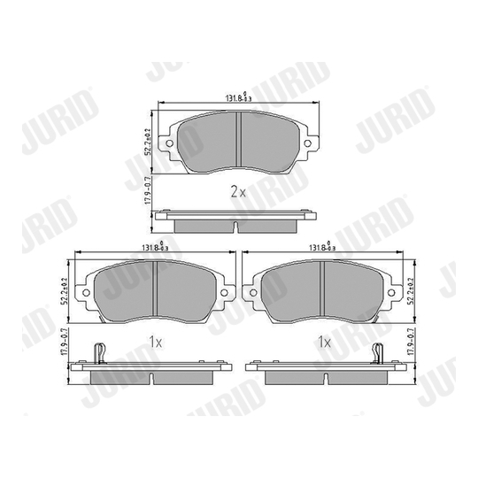 573720J - Jarrupala, levyjarru 