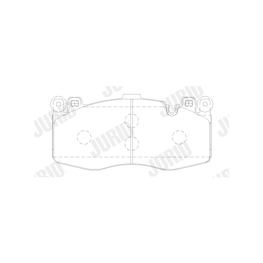 573879J - Brake Pad Set, disc brake 