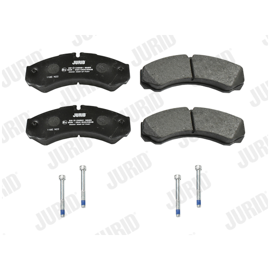 2912109561 - Brake Pad Set, disc brake 