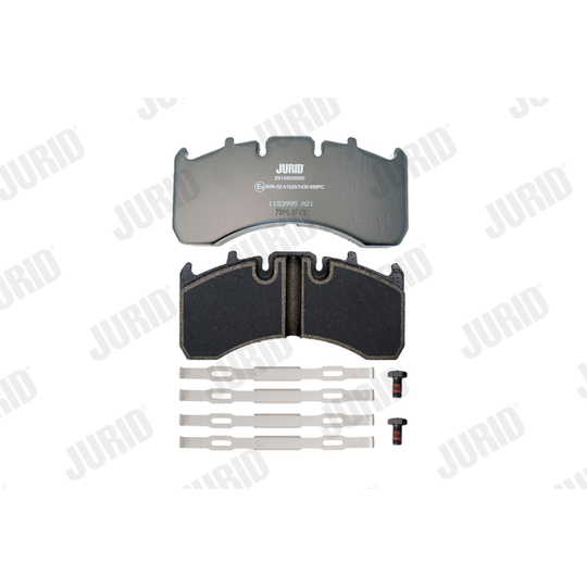 2916909560 - Brake Pad Set, disc brake 