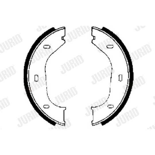 361159J - Brake Shoe Set, parking brake 