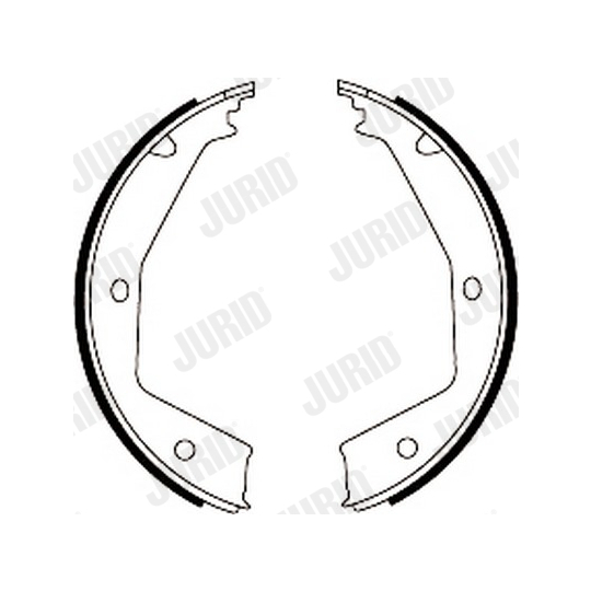 362400J - Brake Shoe Set, parking brake 