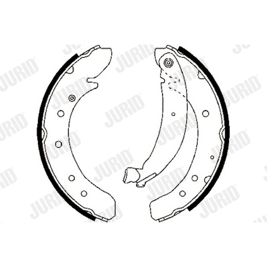 362338J - Brake Shoe Set 