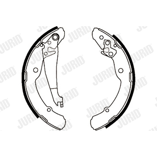 362385J - Brake Shoe Set 