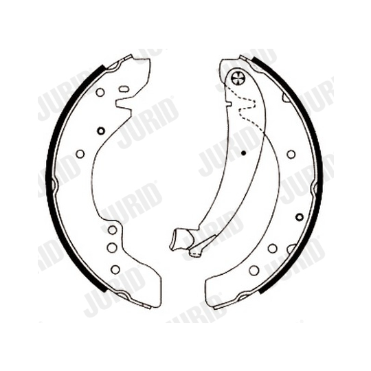 362337J - Brake Shoe Set 