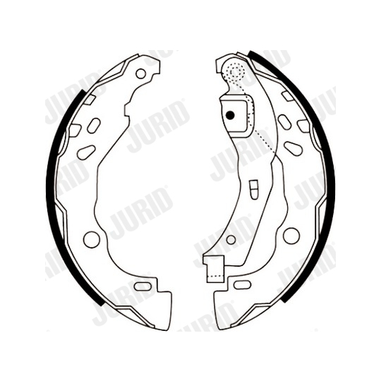 362427J - Brake Shoe Set 