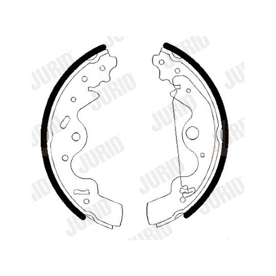 362464J - Brake Shoe Set, parking brake 