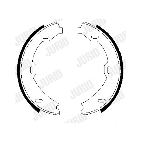 362456J - Brake Shoe Set, parking brake 