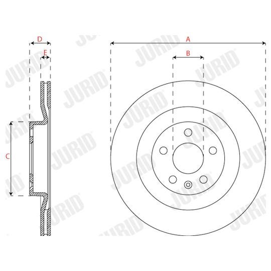 563288JC - Brake Disc 