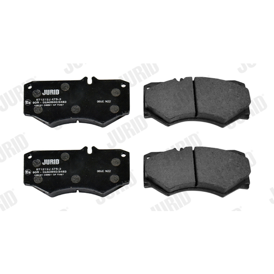 571272J - Brake Pad Set, disc brake 