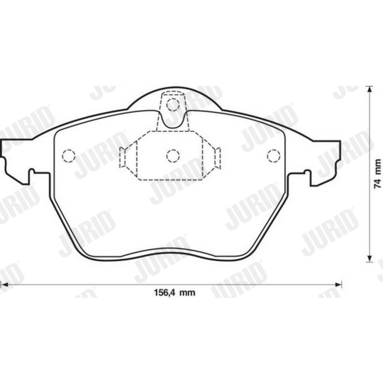 571920J - Brake Pad Set, disc brake 
