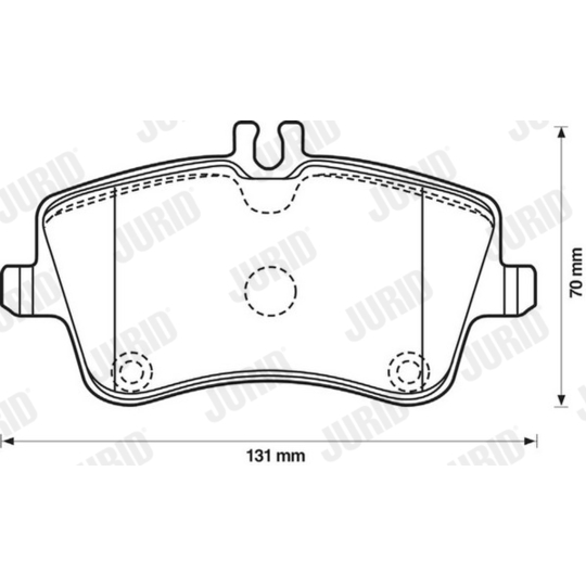 571986J - Brake Pad Set, disc brake 