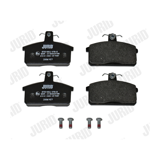 572160J - Brake Pad Set, disc brake 