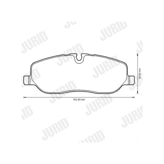 572521JC - Brake Pad Set, disc brake 