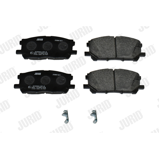 572562J - Brake Pad Set, disc brake 