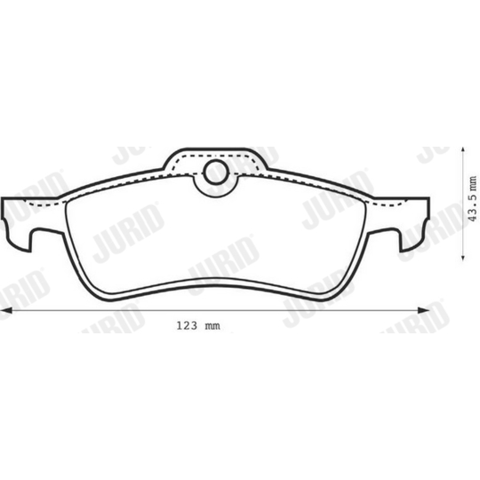 573056JC - Brake Pad Set, disc brake 