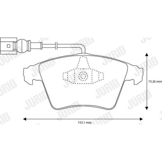 573159J - Brake Pad Set, disc brake 