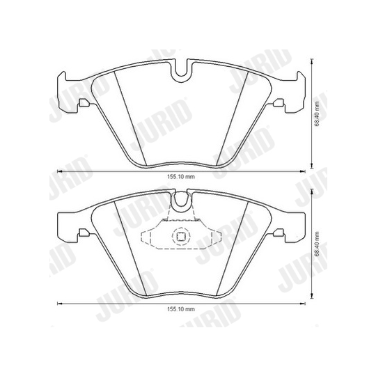 573181JC - Brake Pad Set, disc brake 