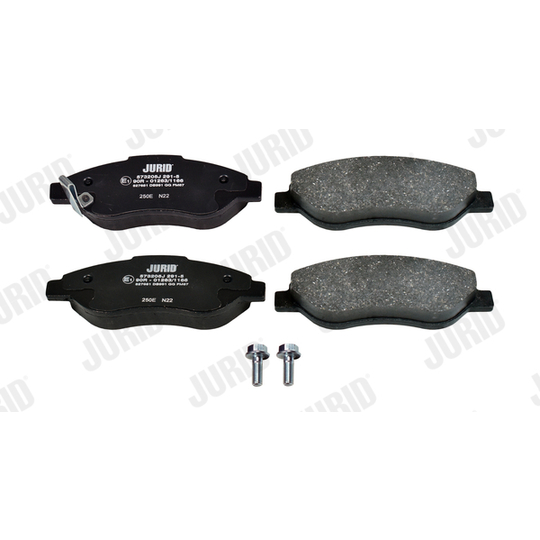 573205J - Brake Pad Set, disc brake 