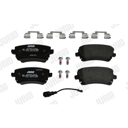 573220J - Brake Pad Set, disc brake 