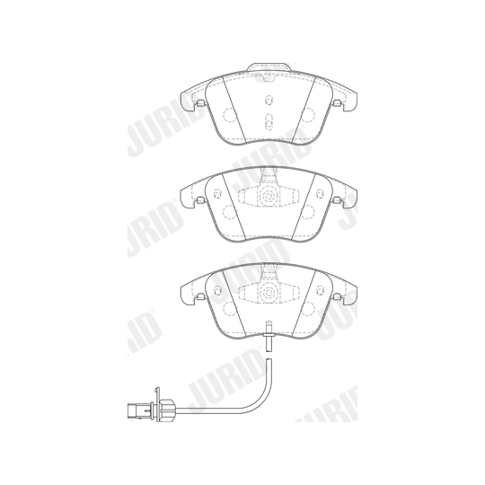 573258JC - Brake Pad Set, disc brake 