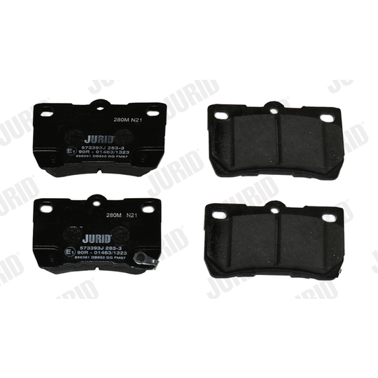 573393J - Brake Pad Set, disc brake 