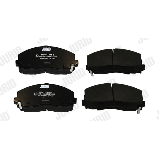 573411J - Brake Pad Set, disc brake 