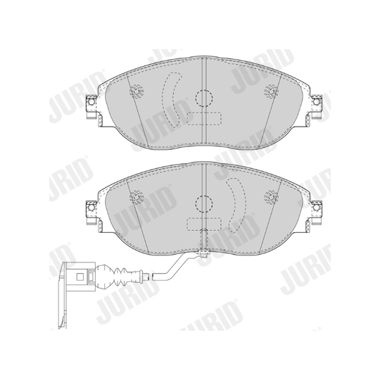 573418J - Brake Pad Set, disc brake 