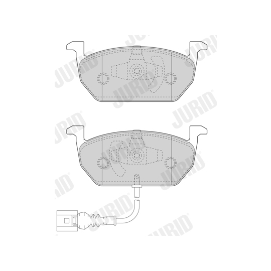 573606J - Brake Pad Set, disc brake 