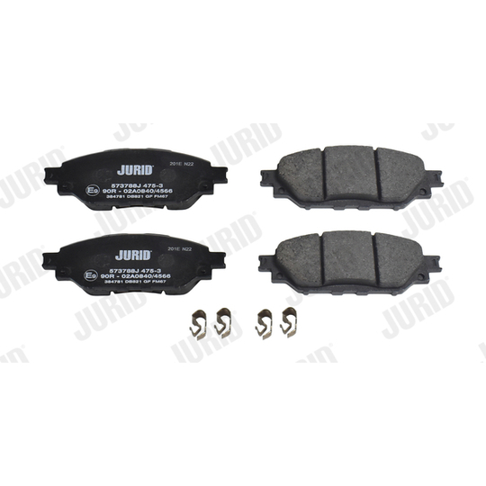 573788J - Brake Pad Set, disc brake 