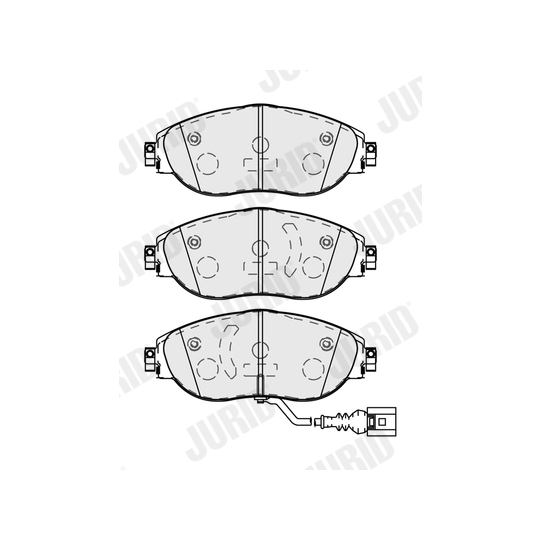 573838J - Brake Pad Set, disc brake 