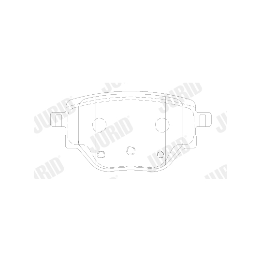 573898J - Brake Pad Set, disc brake 