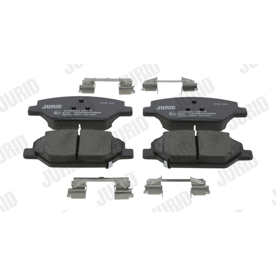 573839J - Brake Pad Set, disc brake 