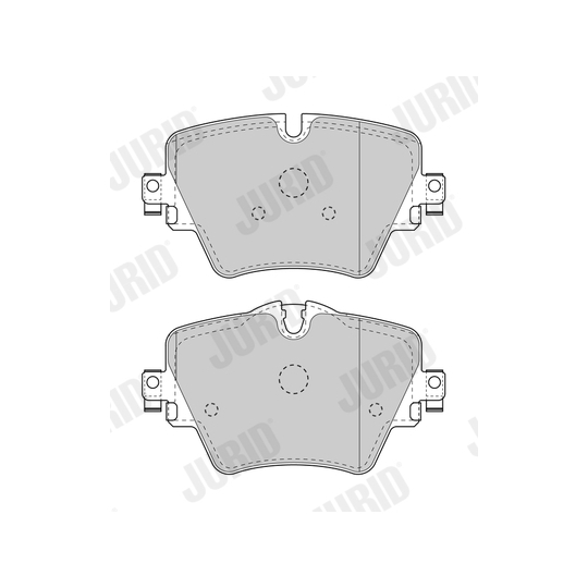 573612J - Brake Pad Set, disc brake 