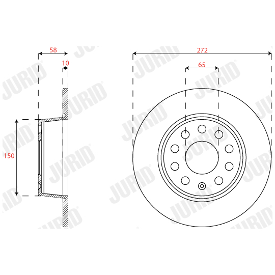 563293JC - Brake Disc 