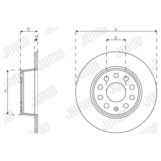 563293JC - Brake Disc 