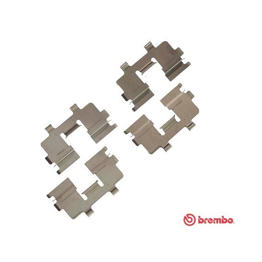 A 02 287 - Accessory Kit, disc brake pad 