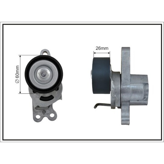 100394SP - Tensioner Lever, V-ribbed belt 