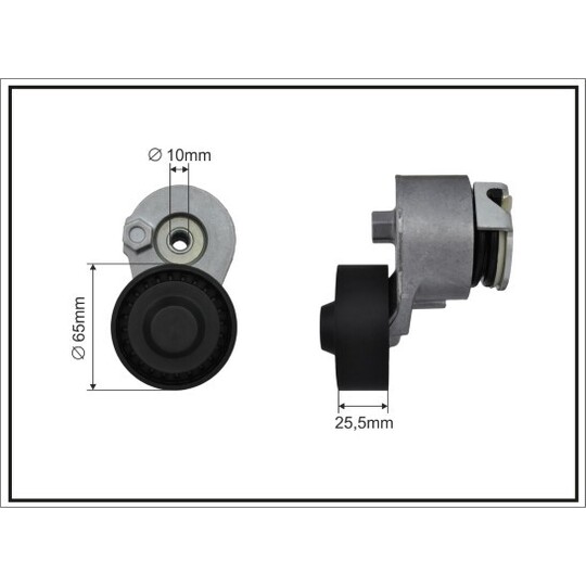 100596SP - Tensioner Lever, V-ribbed belt 