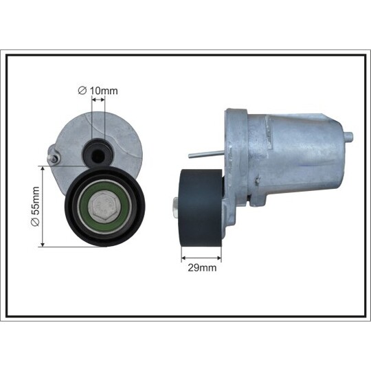 133100SP - Tensioner Lever, V-ribbed belt 