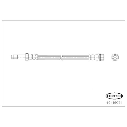 49416051 - Brake Hose 