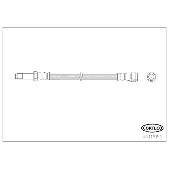 49416152 - Brake Hose 