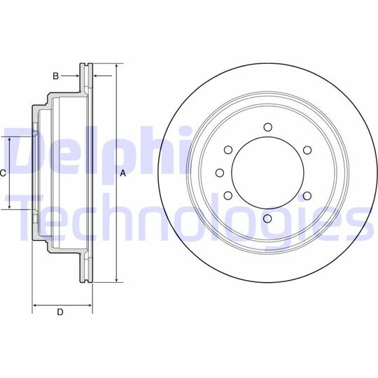 BG4792 - Brake Disc 