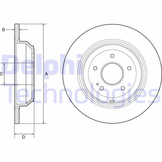 BG4791C - Brake Disc 