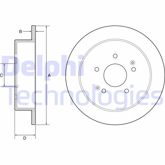 BG4940C - Brake Disc 