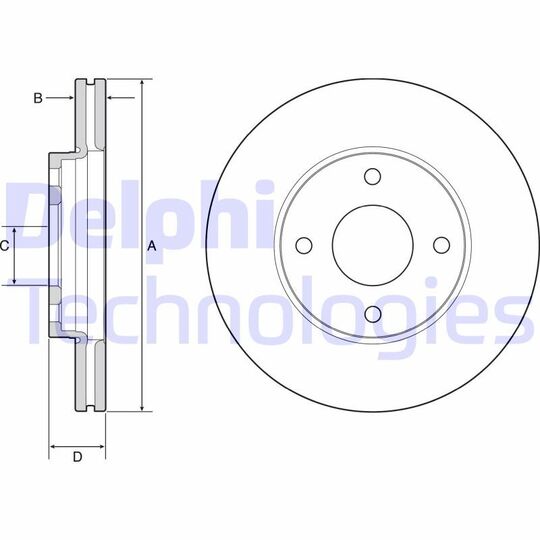 BG4953C - Brake Disc 