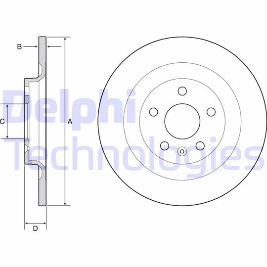 BG4966C - Brake Disc 