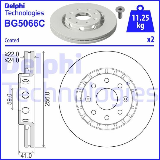 BG5066C - Brake Disc 