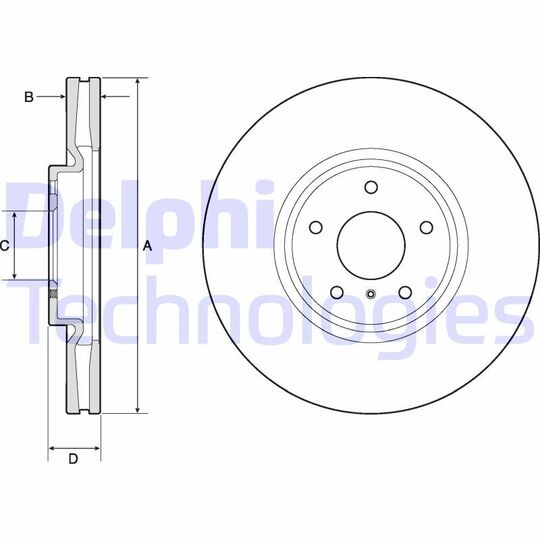 BG9152 - Brake Disc 